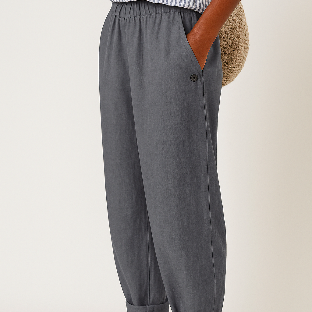 Women's Lightweight Cropped Trousers | Elodie