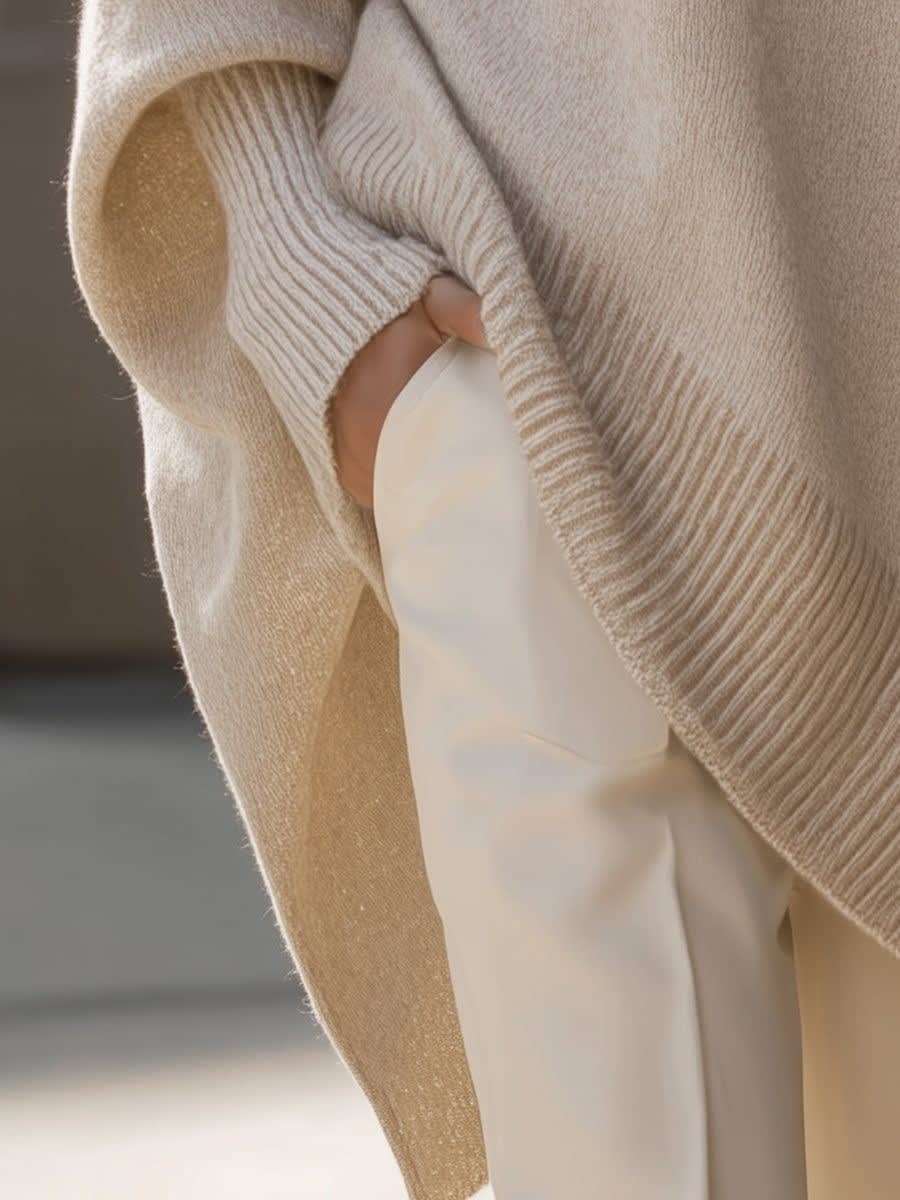 Women's Merino Wool Oversized Jumper | Maureen_5