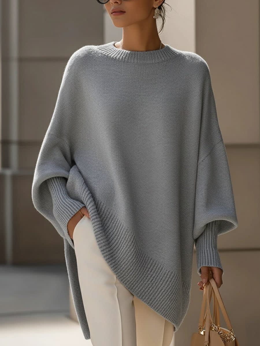 Women's Merino Wool Oversized Jumper | Maureen_9