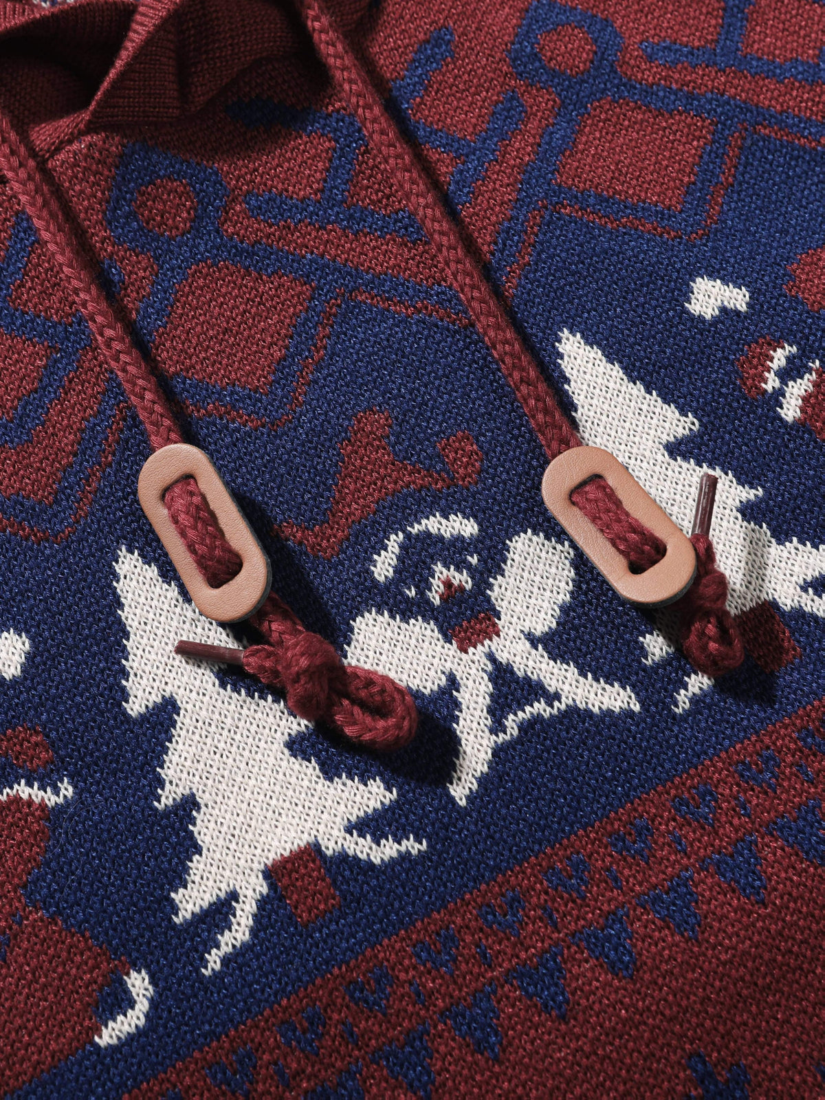 Men's Hooded Reindeer Christmas Jumper | Callum_13