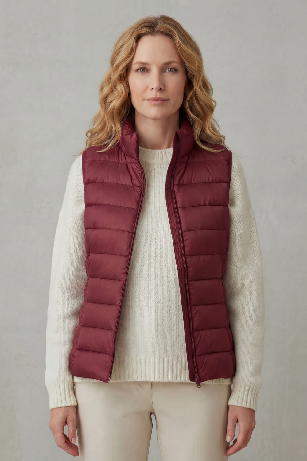 Women's Lightweight Quilted Gilet | Darcie_16