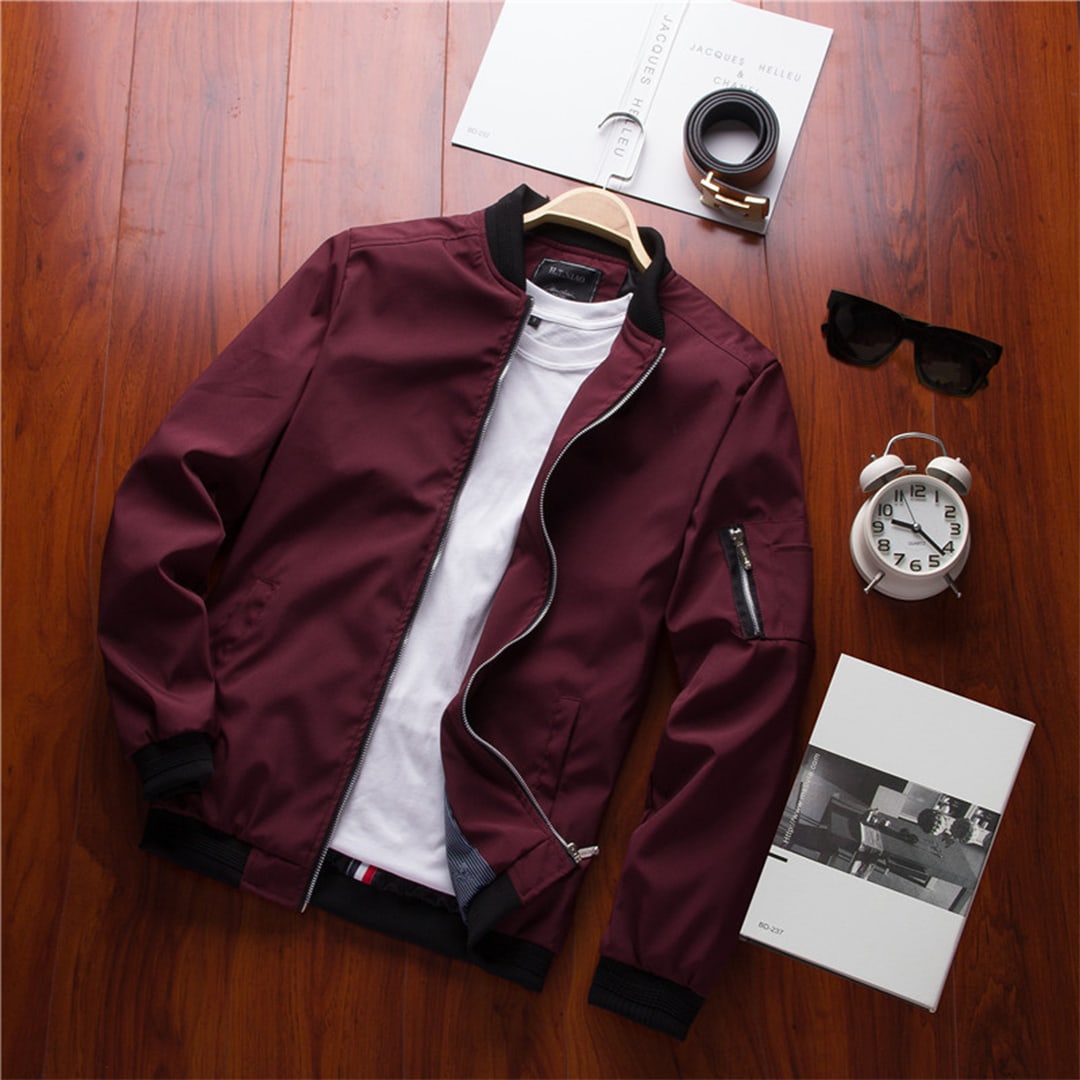 Men's Lightweight Bomber Jacket | Elliot_3