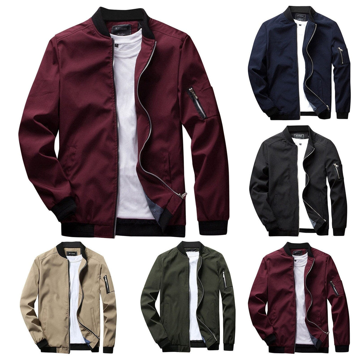 Men's Lightweight Bomber Jacket | Elliot_4