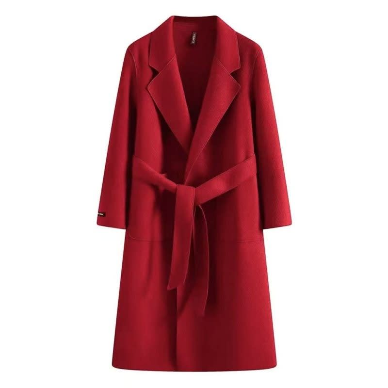 Women's Belted Wool Coat | Morag_6