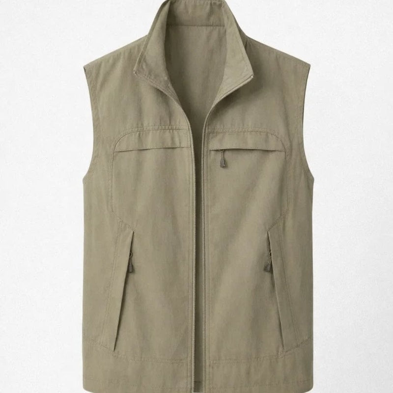 Men's Lightweight Zip-Up Gilet | Harvey_1