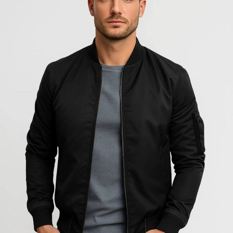 Men's Lined Bomber Jacket | Philip_1
