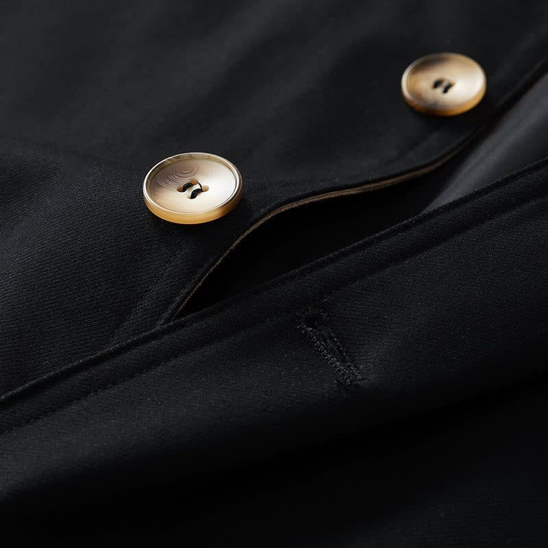 Men's Corduroy Collar Overcoat | Ewan_6