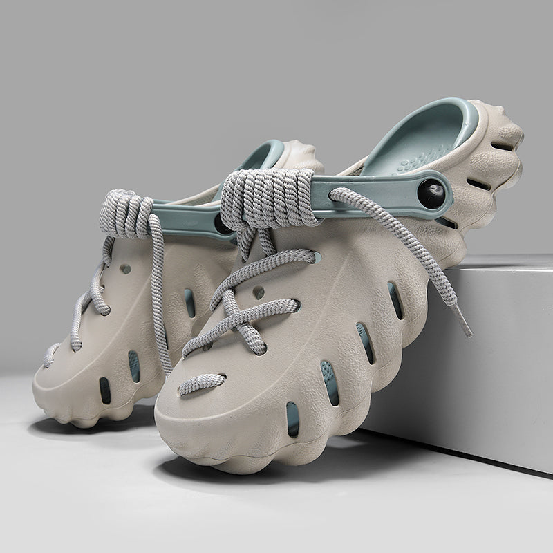 Men’s Lightweight Lace-Up Clogs | AirStride