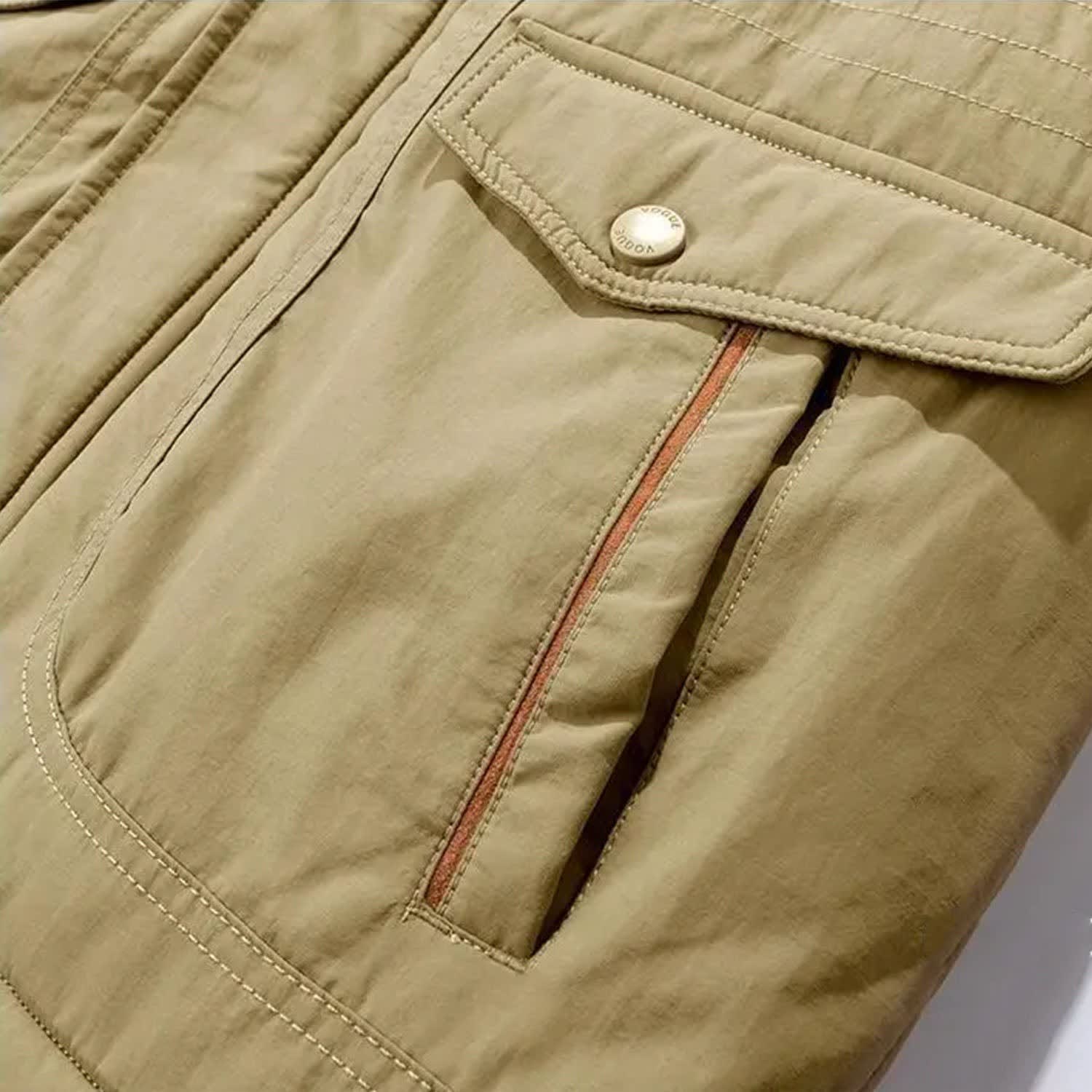 Men's Fleece Lined Hooded Parka | Rory_6