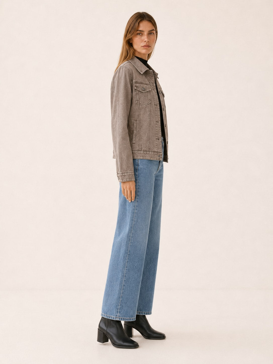 Women's Utility Shirt Jacket with Button Front | Madison Pierce_3