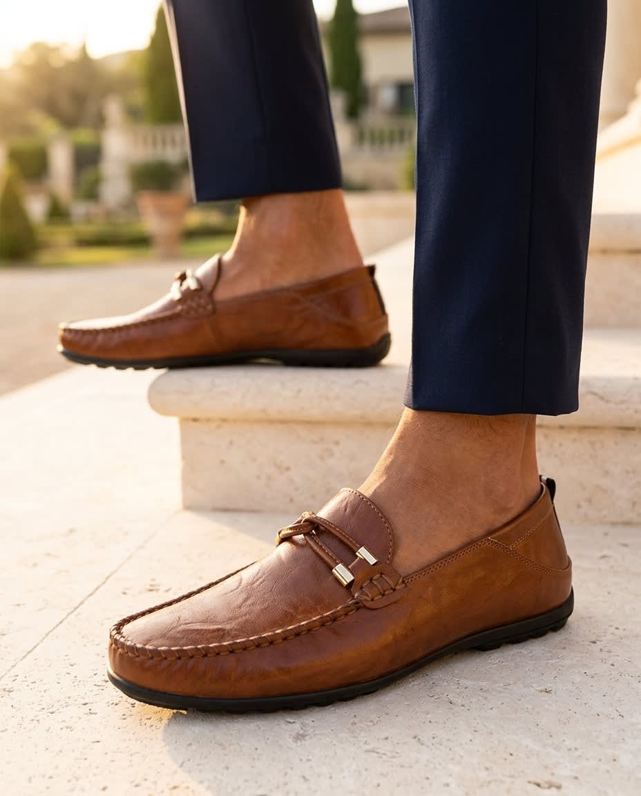 Men's Lightweight Leather Loafers | Alfred_2