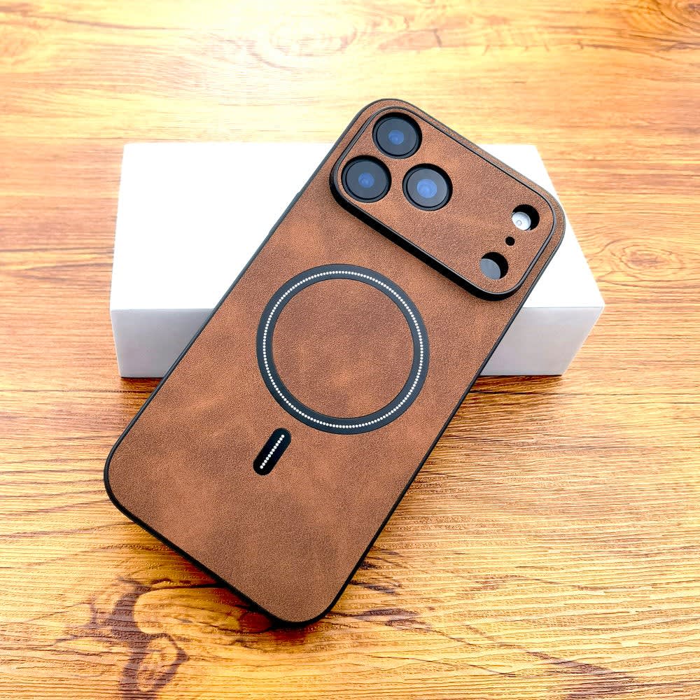 Men's Faux Leather MagSafe iPhone Case | Ben_5