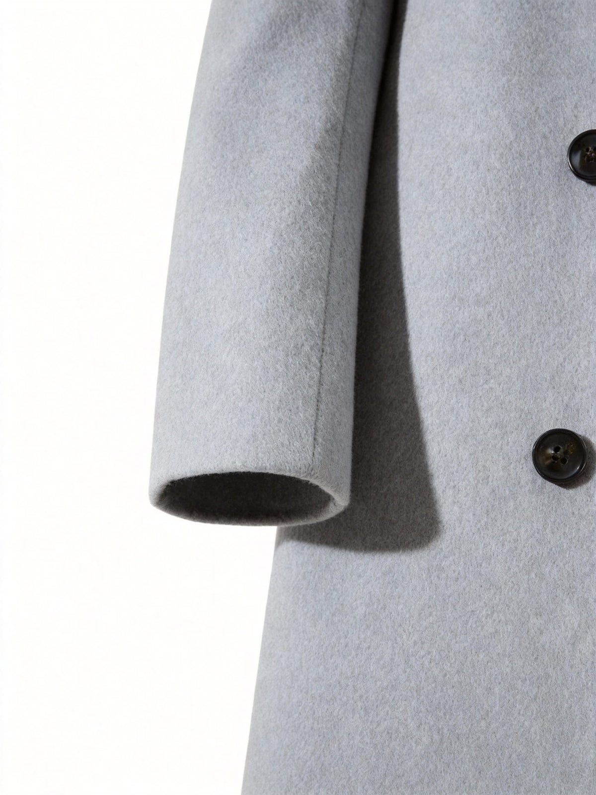 Men's Single Breasted Longline Overcoat | Anthony_21