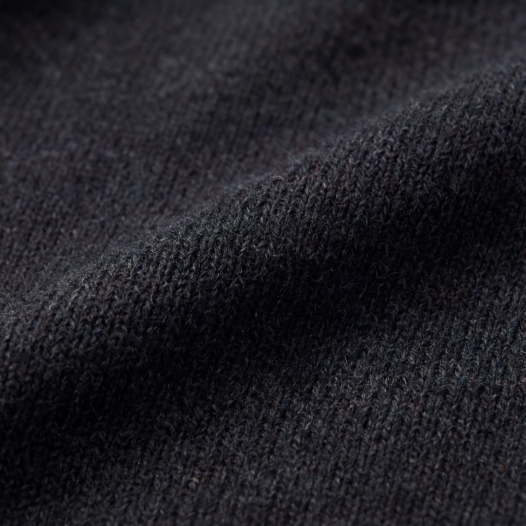 Men's Charcoal Half Zip Jumper | Kyle_5