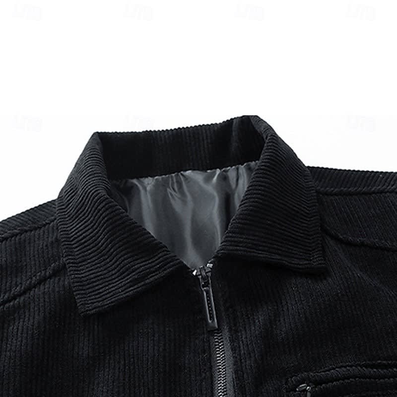 Men's Corduroy Zip-Up Jacket | Cillian_10