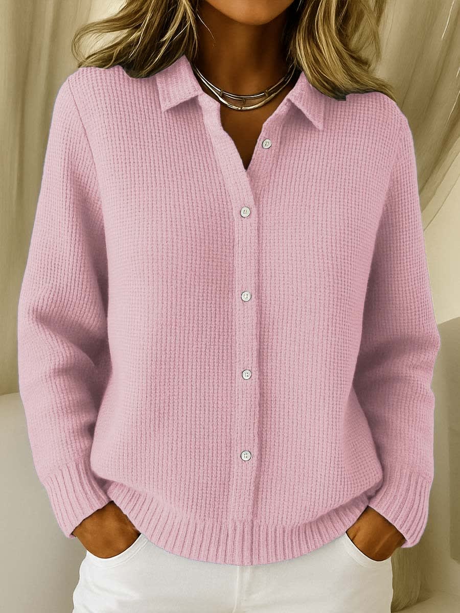 Women's Ribbed Button Front Cardigan | Cordy_6
