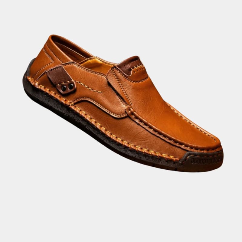 Men's Hand Stitched Leather Loafers | Reece_1