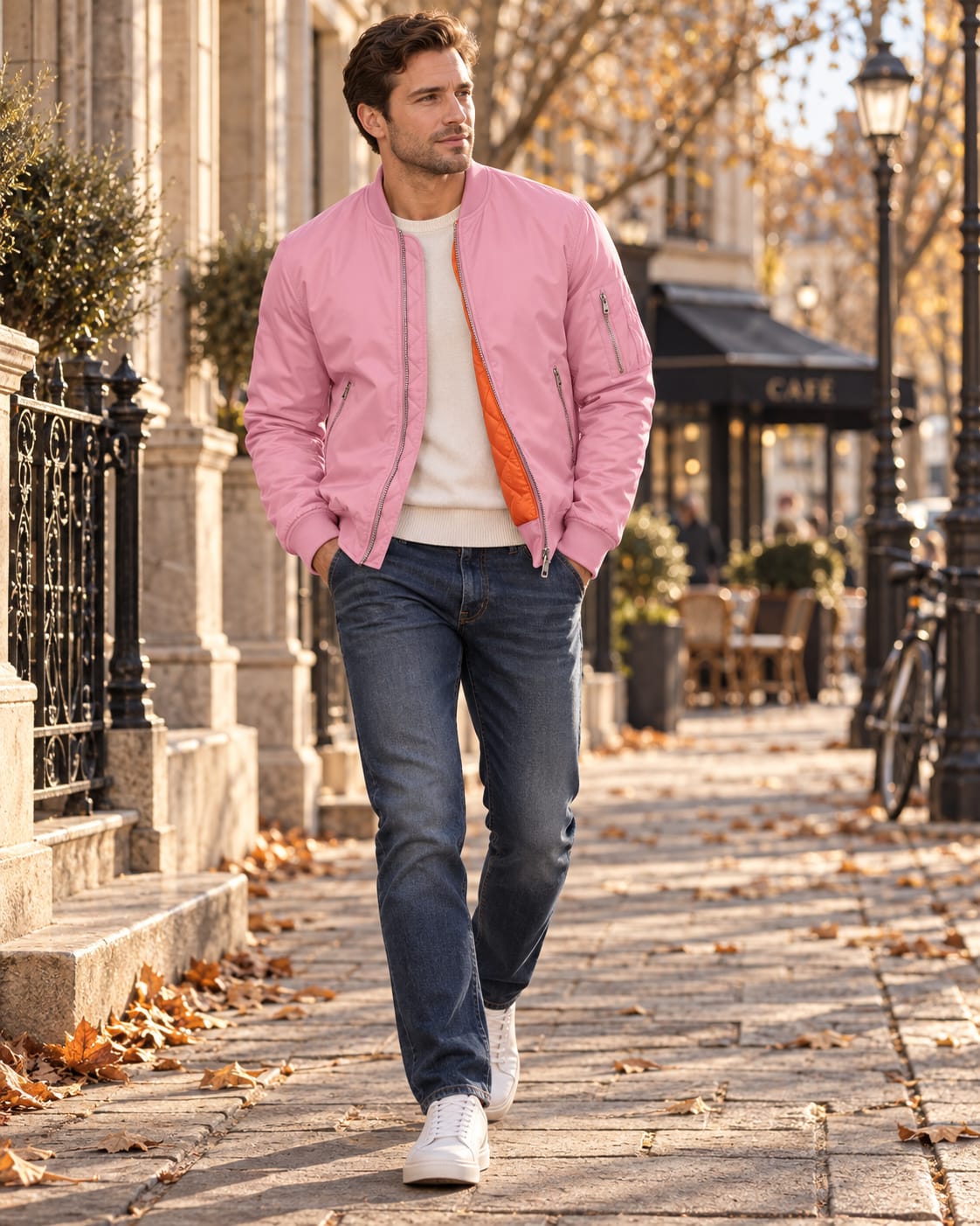 Men's Quilted Bomber Jacket | Harry_5