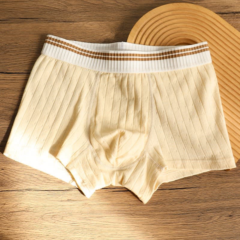 Men's Ribbed Cotton Trunks | Everard_7