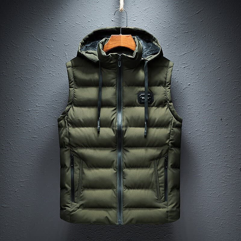 Men's Hooded Padded Gilet | Crispin_5