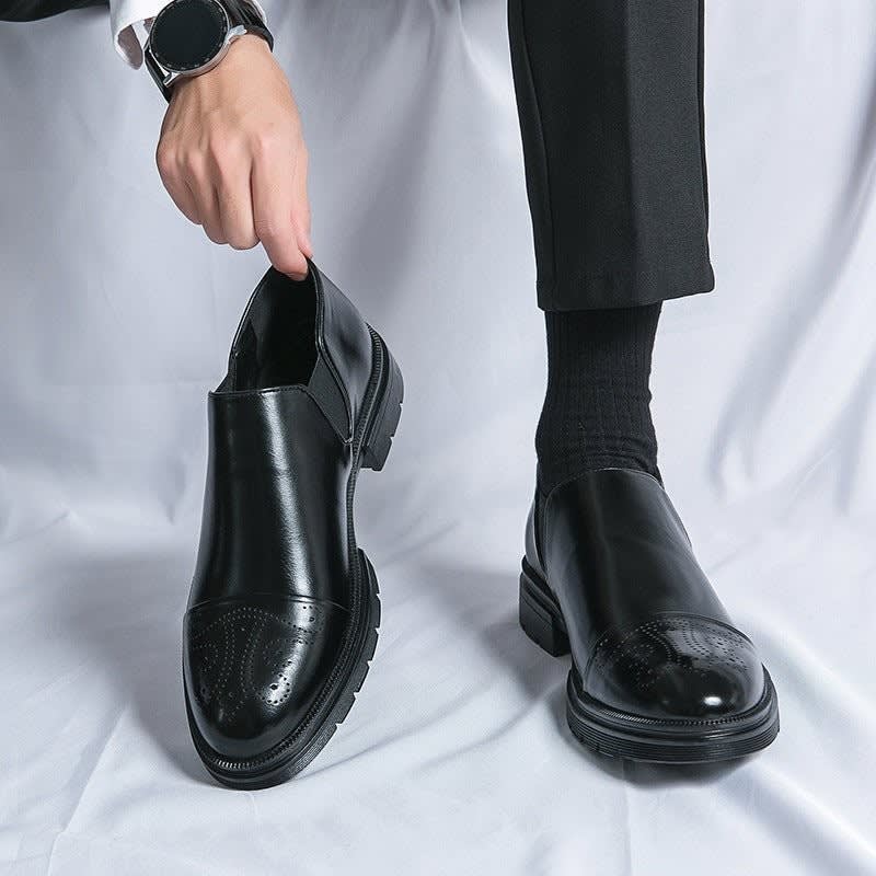Men's Leather Slip-On Dress Shoes | Ernest