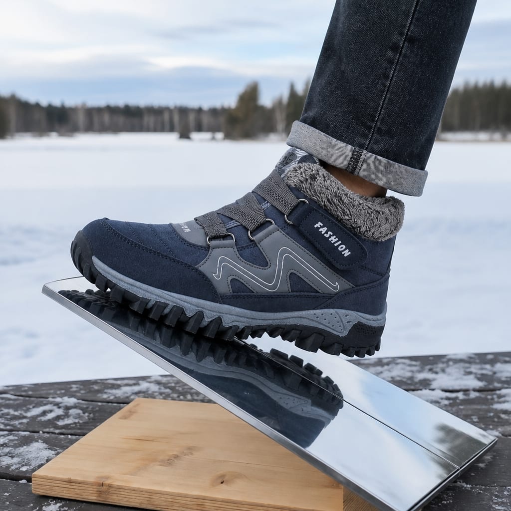 Women's Fleece Lined Non Slip Winter Boots | Laura_15