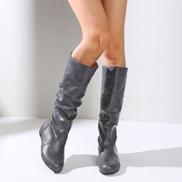 Women's Slouch Knee High Boots | Roxanne_2