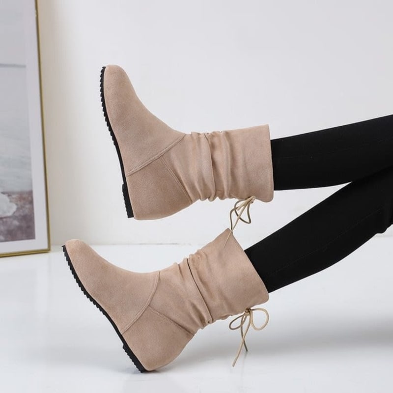 Women's Suede Slouch Boots | Cassia_1