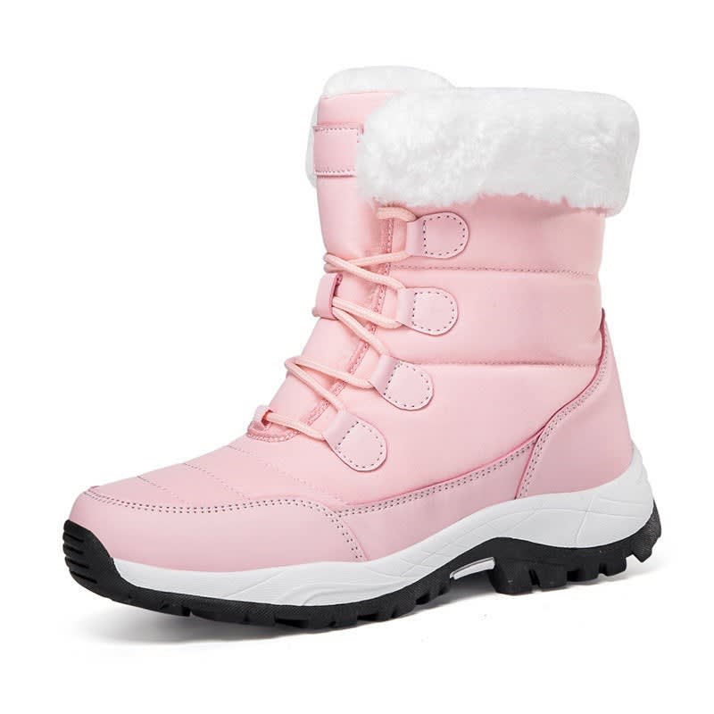 Women's Non Slip Fur Lined Snow Boots | Anita_7