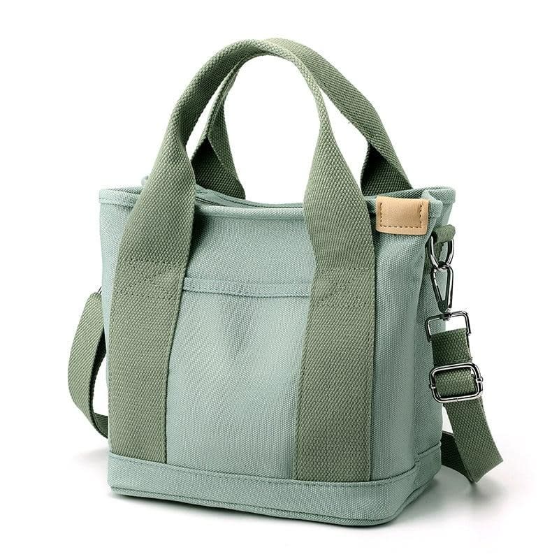 Women's Canvas Multi-Compartment Tote Bag | Pearl_5