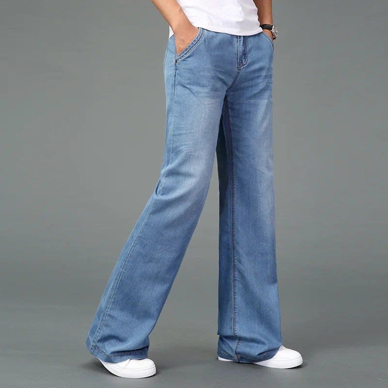 Men's Denim Flare Bootcut Jeans | Miles_2