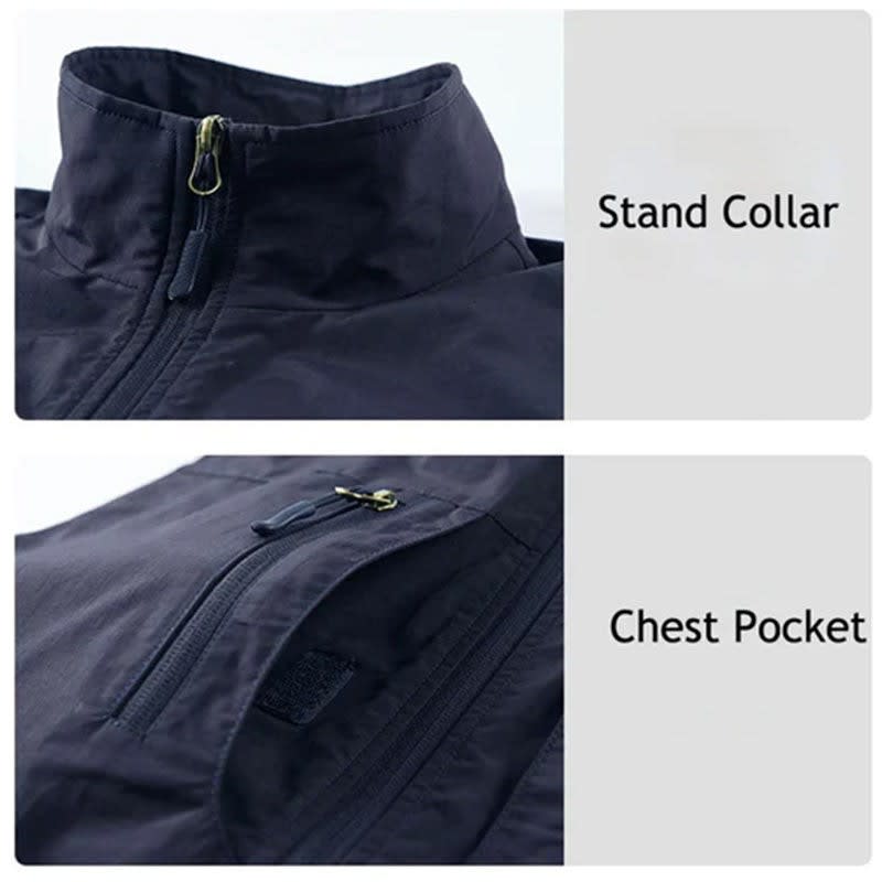 Men's Lightweight Multi Pocket Gilet | Fergus_10