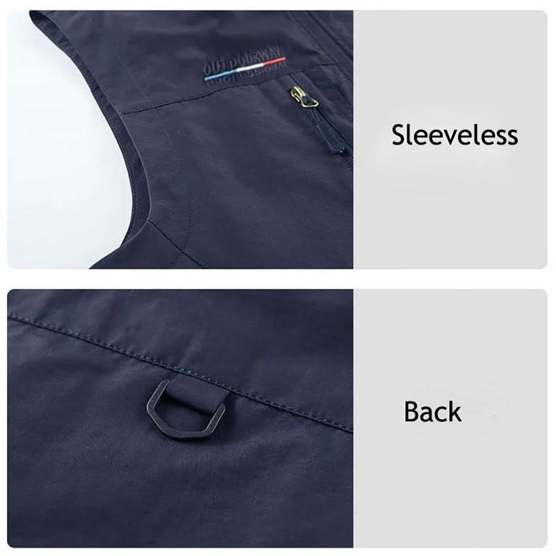 Men's Lightweight Multi Pocket Gilet | Fergus_8