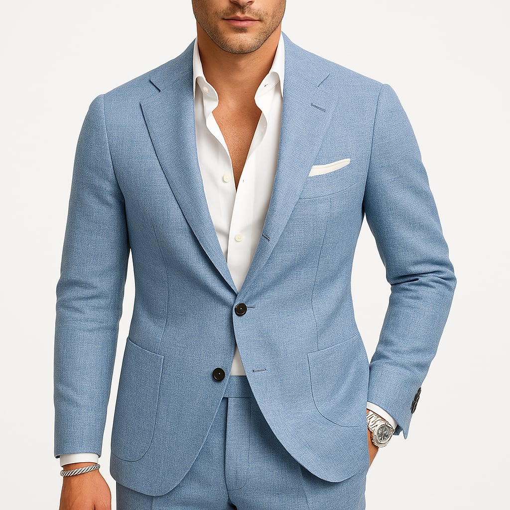 Men's Single Breasted Tailored Suit | Jude_2