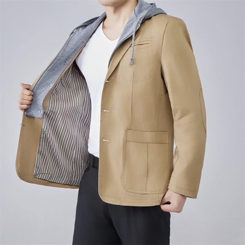 Men's Hooded Blazer Jacket | Norbert_2