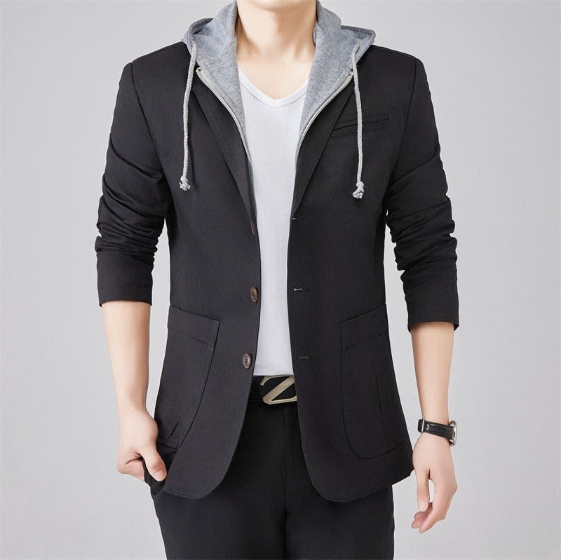 Men's Hooded Blazer Jacket | Norbert_7
