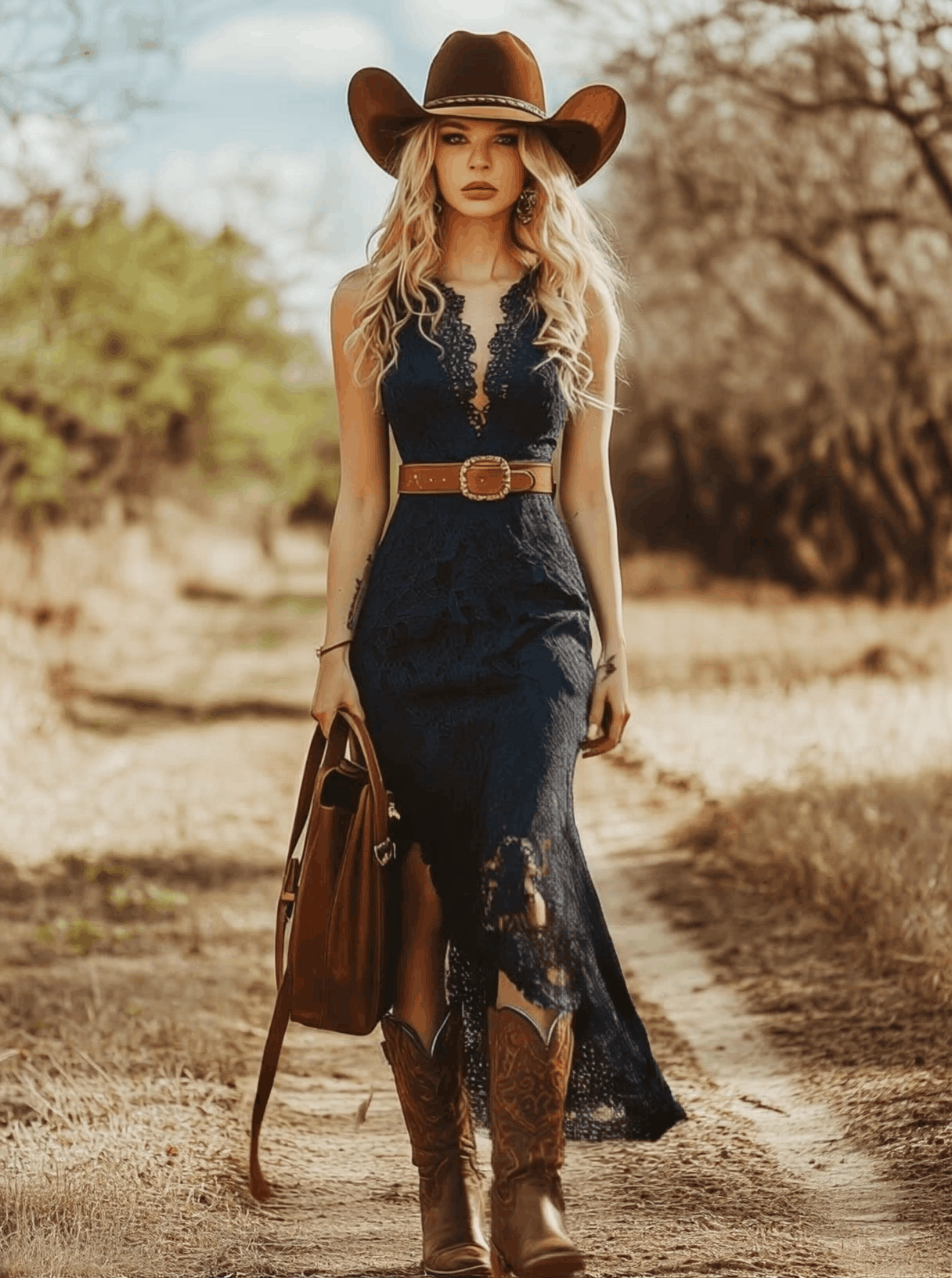 Women's Lace Midi Dress | Rosalie