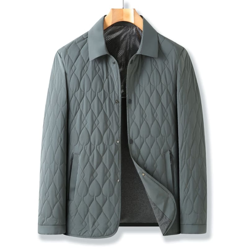 Men's Diamond Quilted Lined Jacket | Arthur_1
