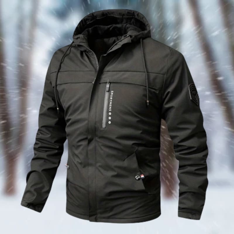 Men's Water Repellent Hooded Jacket | Frank_1
