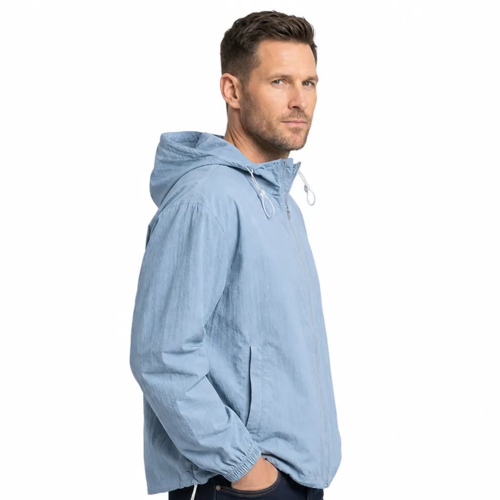 Men's Lightweight Hooded Windbreaker | Broderick_2