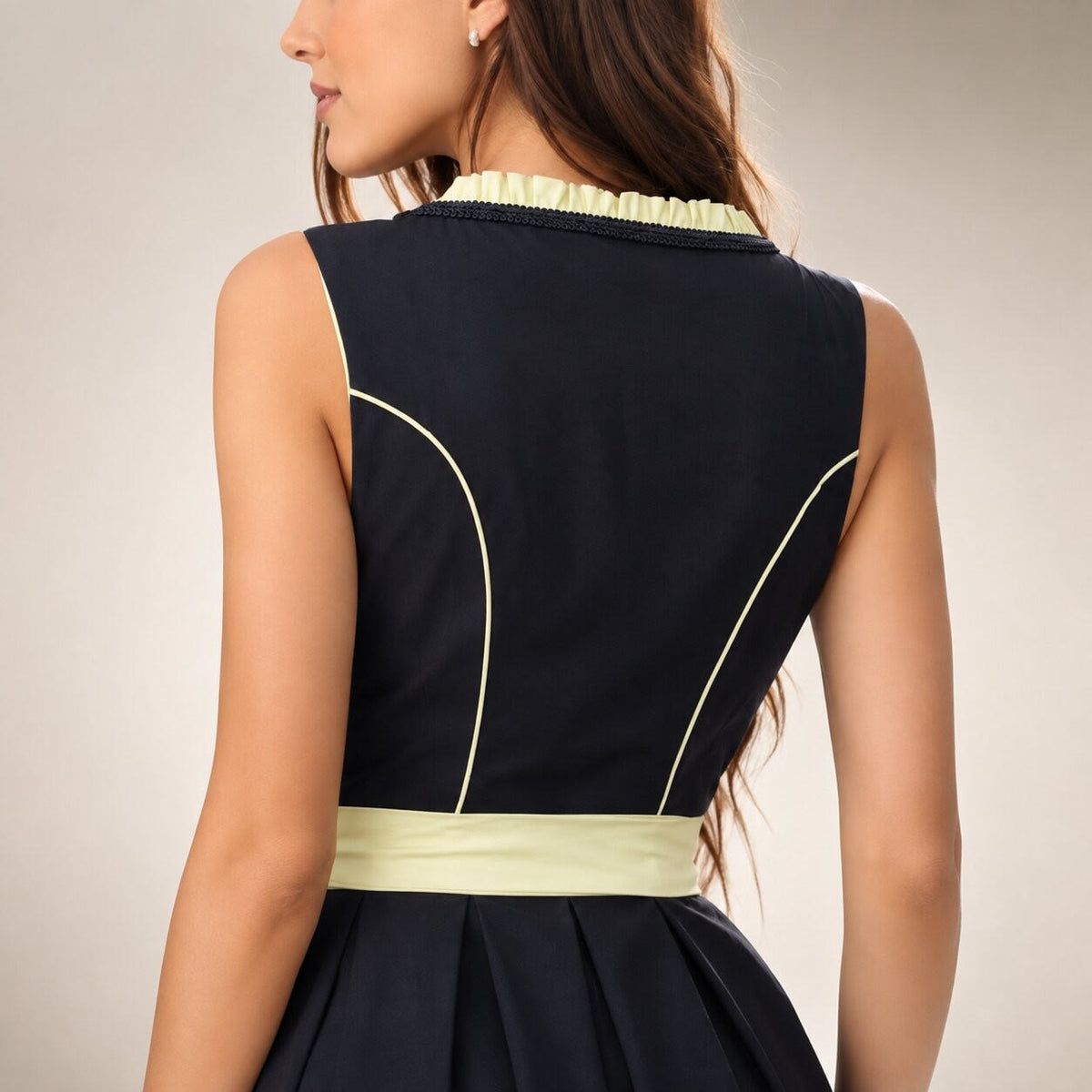 Women's Lace-Up Oktoberfest Dirndl Dress | Grizel_7