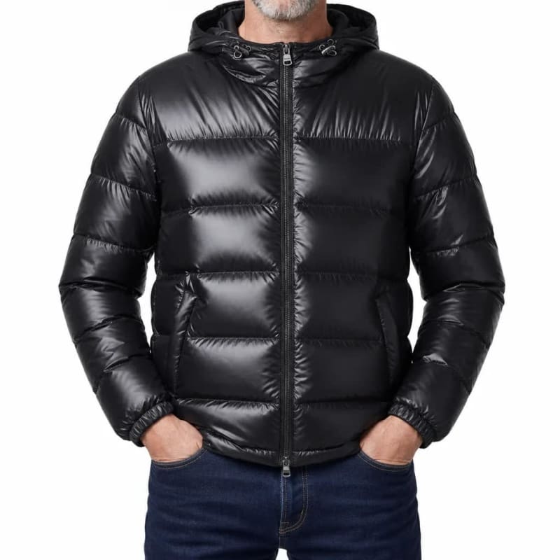 Men's Quilted Hooded Puffer Jacket | Bryce_1