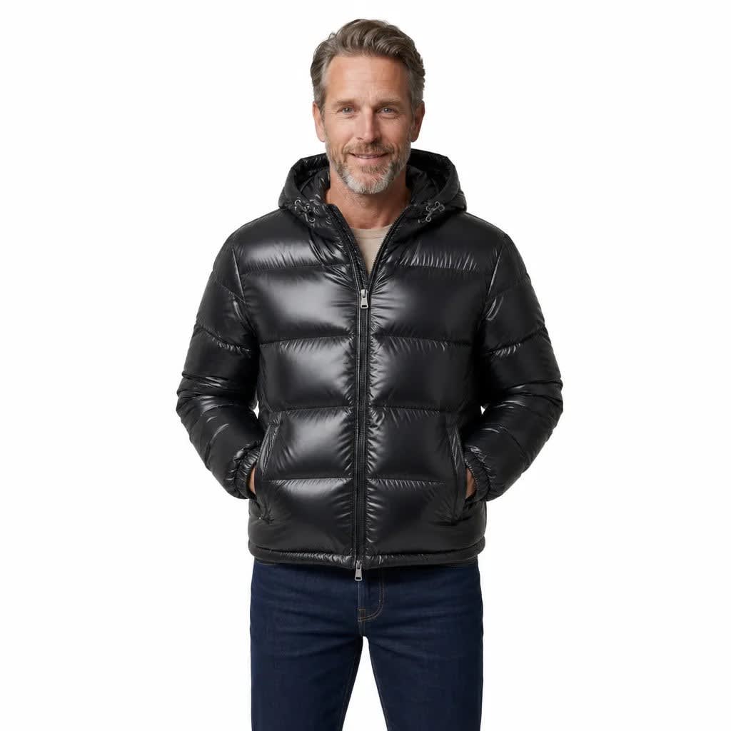 Men's Quilted Hooded Puffer Jacket | Bryce_3