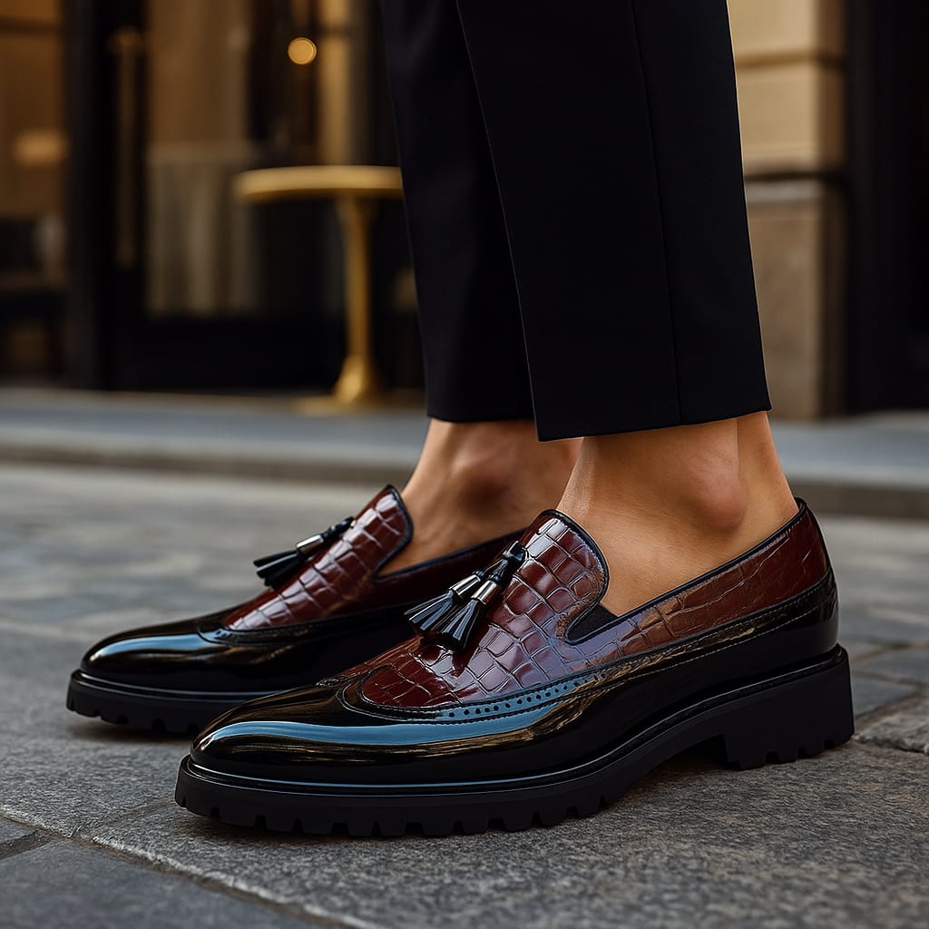 Men's Leather Tassel Loafers | Alistair_2