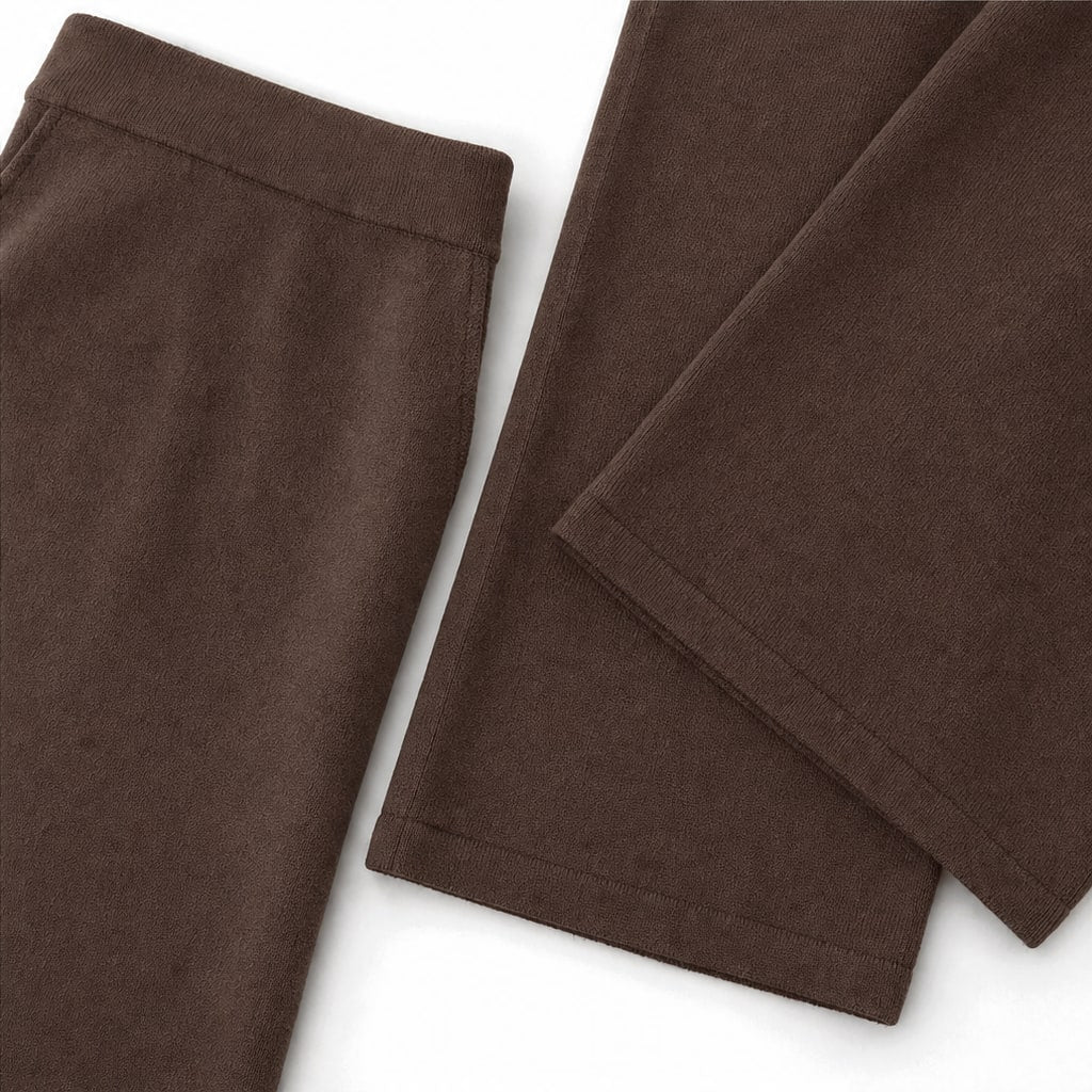 Women's Cowl Neck Draped Trouser Set | Odette_11