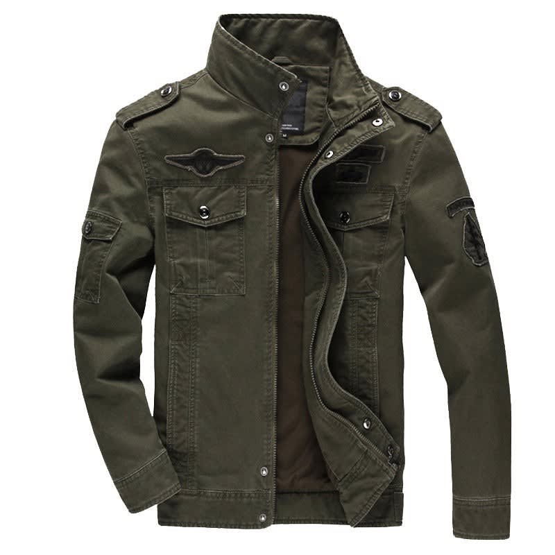 Men's Waterproof Stand Collar Jacket | Eamon_3