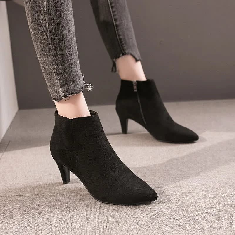 Women's Pointed Toe Stiletto Ankle Boots | Jillian_3