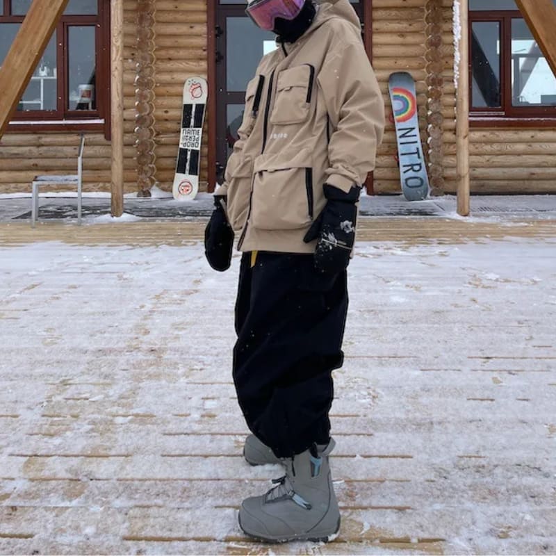 Men's Baggy Wide Leg Ski Trousers | Stuart_2