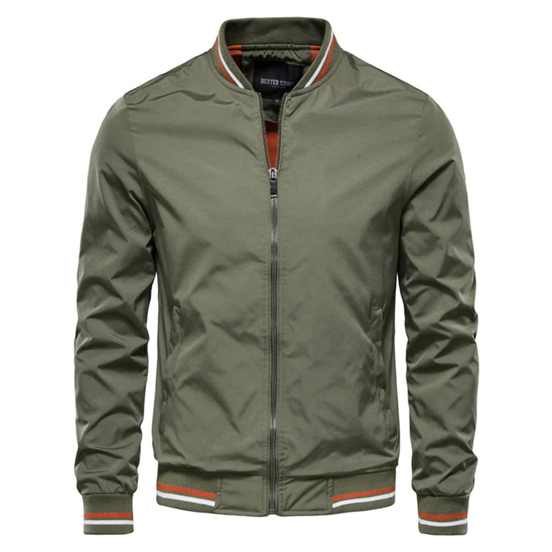 Men's Lined Bomber Jacket | Ian_8