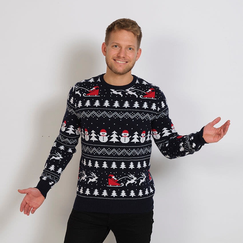 Men's Organic Cotton Christmas Jumper | Michael_7